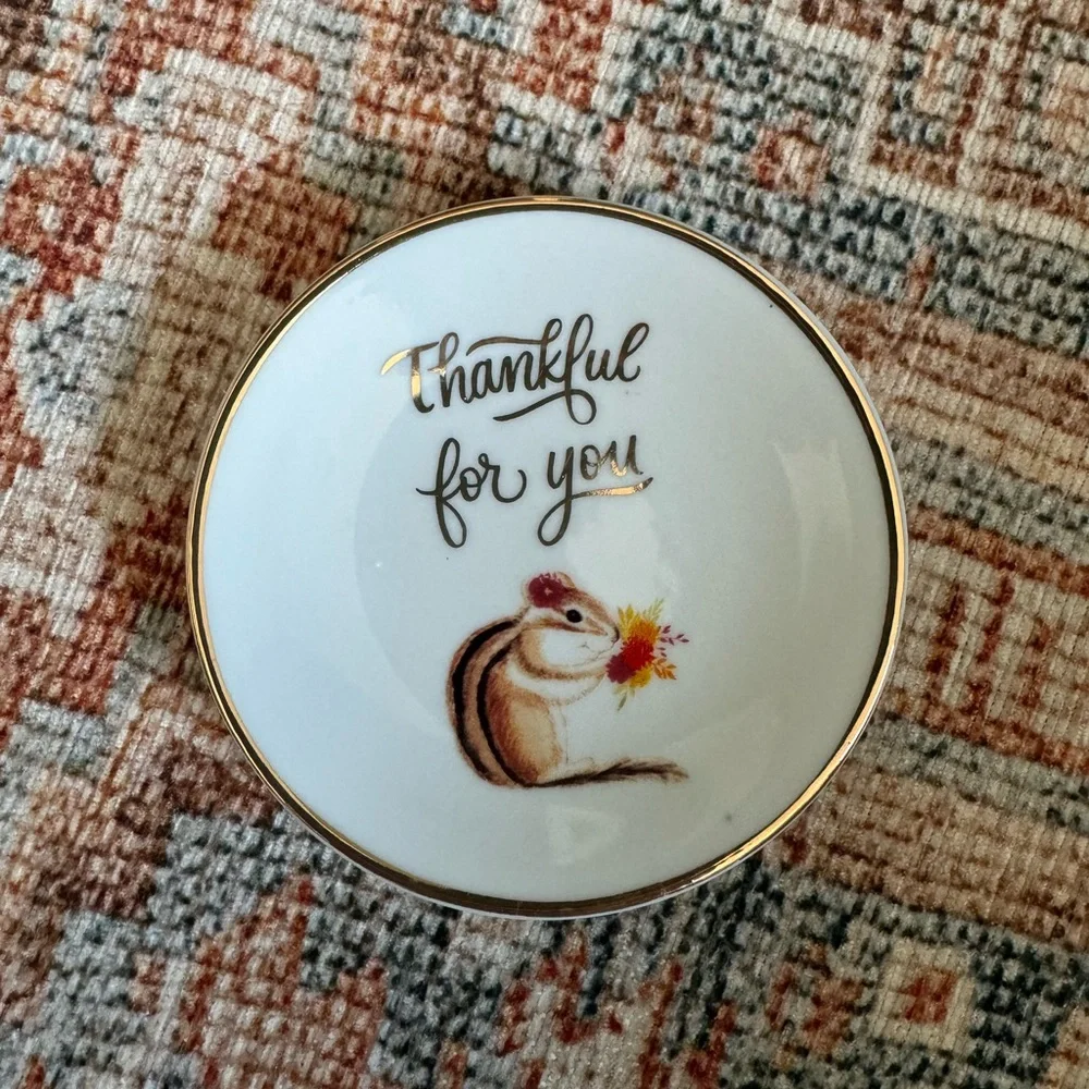Paper Source Chipmunk Trinket Dish